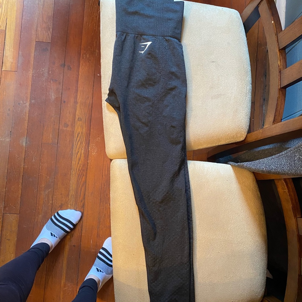 Gym shark black textures leggings